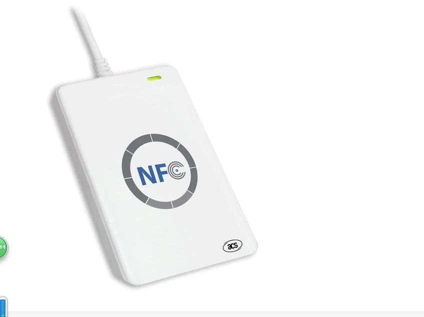 Nuovo lettore e scrittore intelligente senza contatto RFID NFC ACR122U/USB con scheda IC 5xMifare