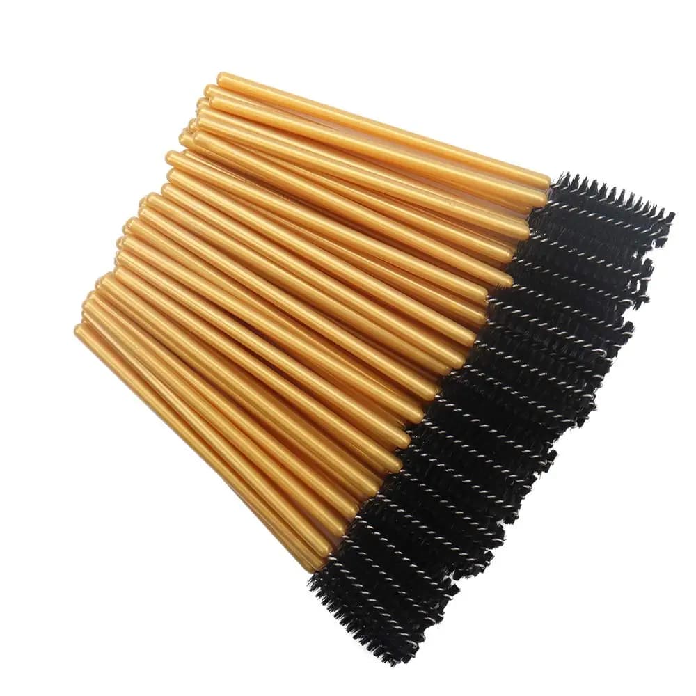 1000PC Eyelash Brush Eyelash Head Black Disposable Mascara Tools Cosmetic Makeup Brushes Professional Makeup Tools Woman