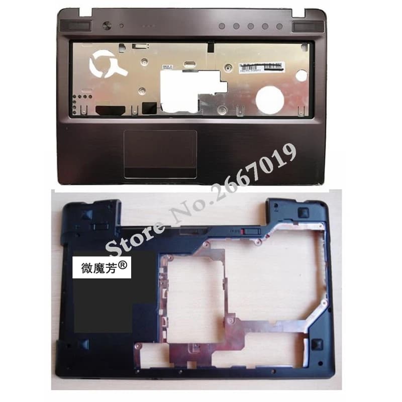 Nuova custodia inferiore per Laptop custodia D per Lenovo per Ideapad Z570 Z575 Z570 Z570 custodia superiore per poggiapolsi con cornice per tastiera