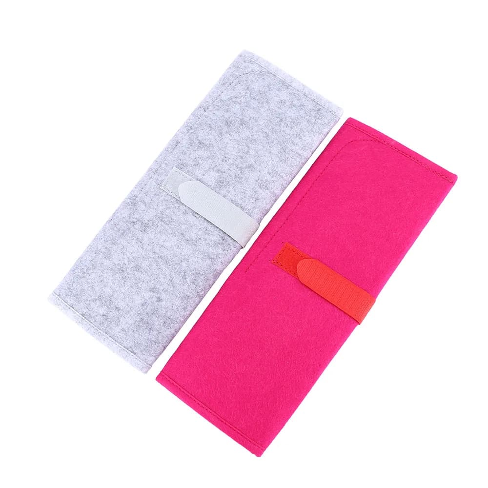 Sacchetto di Immagazzinaggio di viaggio Raddrizzatore Dei Capelli Curling Ferro Del Sacchetto Resistente Al Calore Zerbino Pad Portatile Fold Custodia protettiva Strumento di Styling Dei Capelli