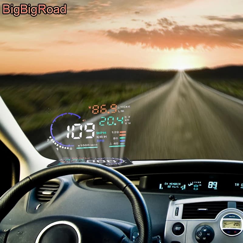 Per Volvo XC60 XC70 XC90 S40 S60 S70 S80 S90 V40 V50 V60 V70 V90 C30 C70 EX90 Auto Parabrezza Proiettore HUD Head Up Display GPS