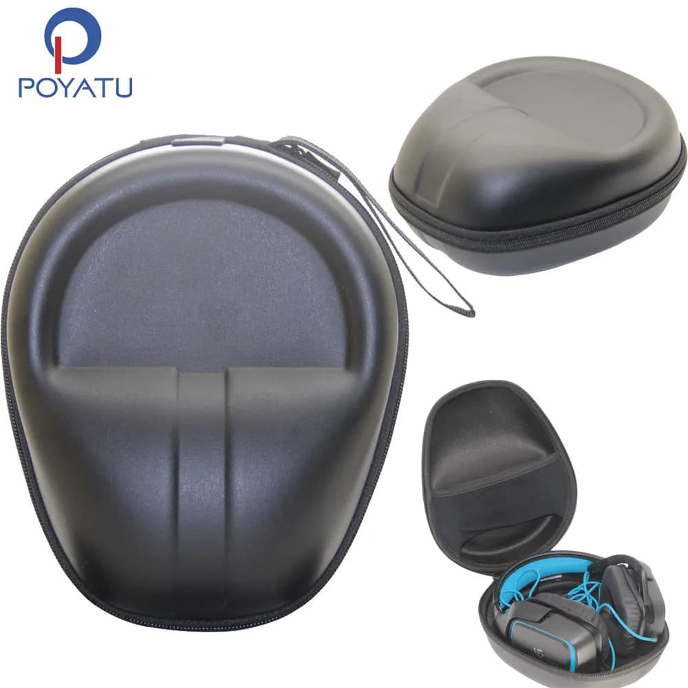 Poyatu Hard Case for Kingston HyperX Cloud II Alpha Stinger HyperX Wireless Gaming Headphones Portable Headphone Case