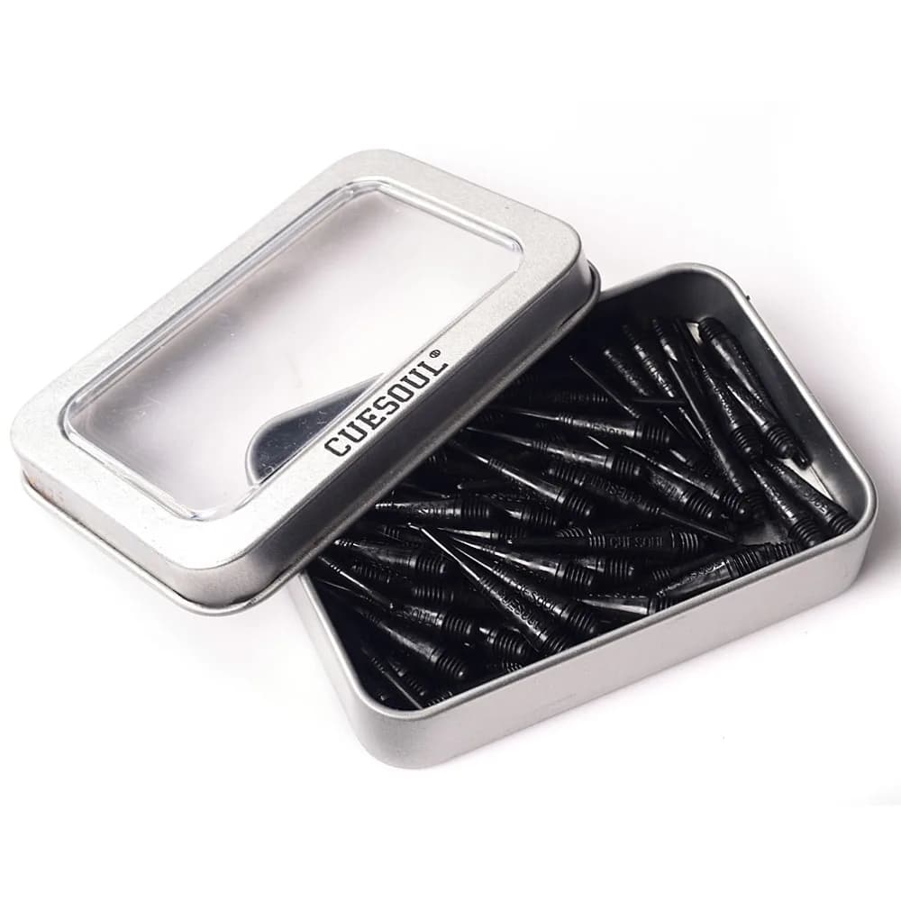 CUESOUL 100 pz/set 2BA Scanalatura 32mm Punta Morbida Punti Dardo Per Le Freccette Elettroniche