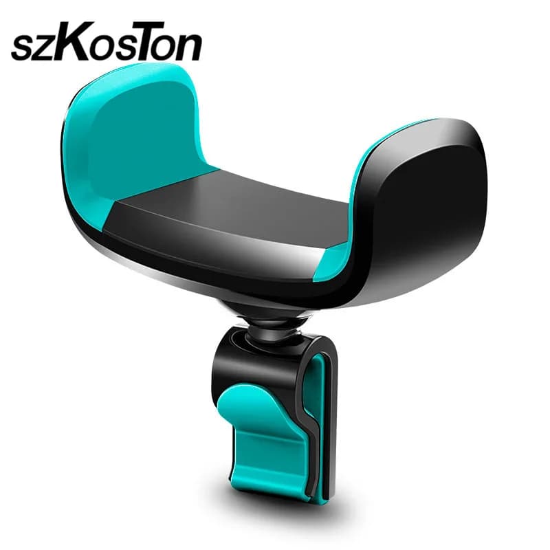 Supporto per telefono da auto per iPhone X 7 8 6 6s plus supporto per presa d'aria supporto per auto supporto a cricchetto a 360 gradi supporto per telefono cellulare per auto