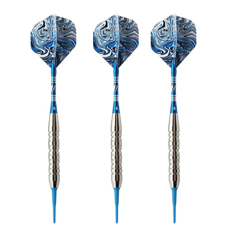 3 pz/set 21g 154 millimetri Elettronico Punta Morbida Freccette Con Cool Modello per il Gioco Al Coperto Sport