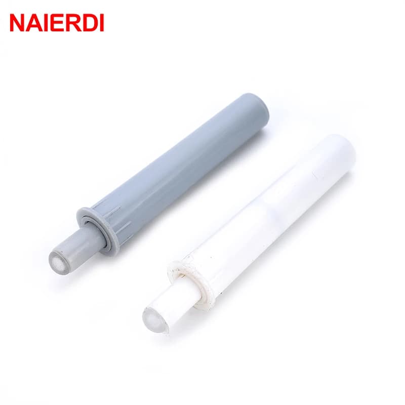 5PCS NAIERDI Grigio Fermo Per Armadio Bianco Serrande Buffer Per Arresto di Portello Della Cucina Armadio Tranquilla Cassetto Soft Close Ferramenta Per Mobili
