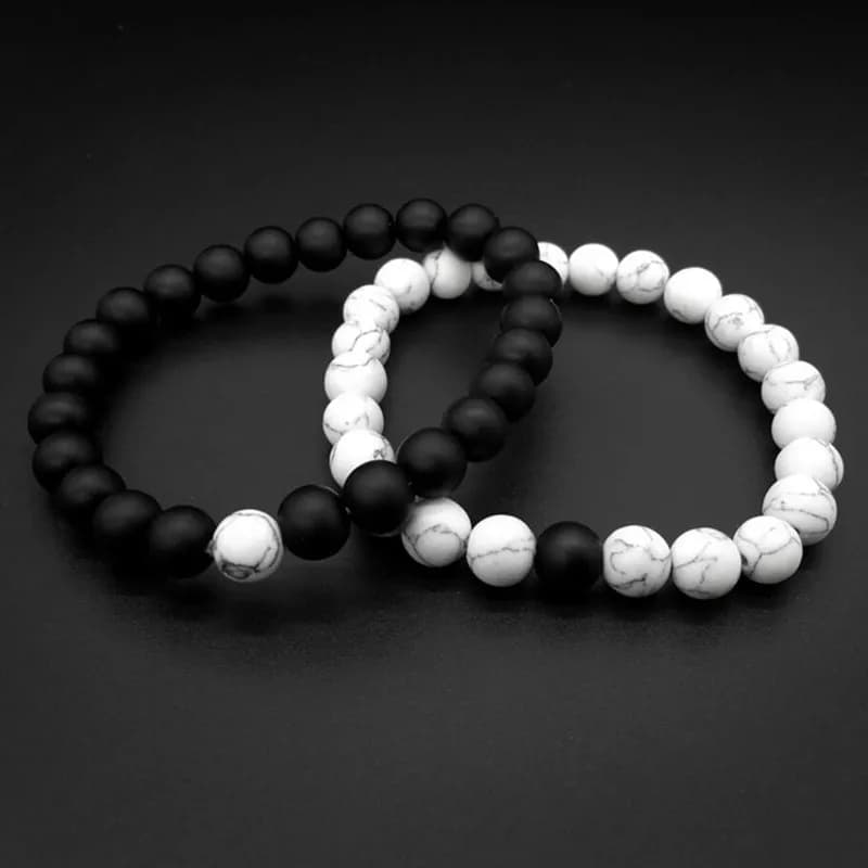 Handmade 8mm Stone Paio Bracelets For Women Pulseira Masculina Men Jewelry Buda Feminina Lover Bileklik Pulseras