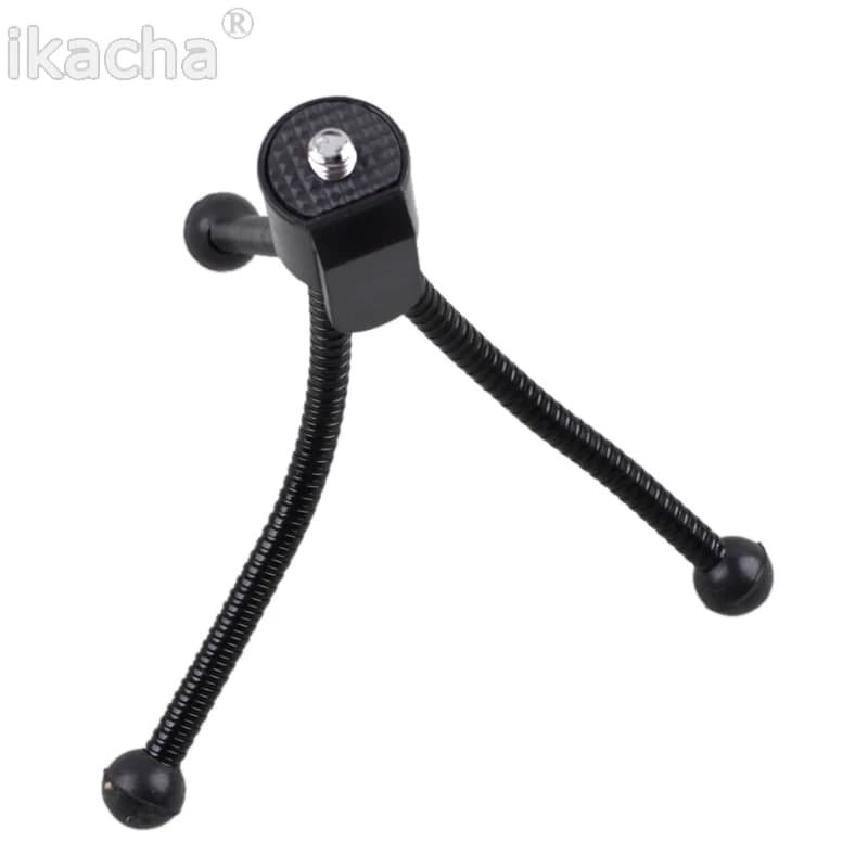 Universale Flessibile Mini Metallo Portatile Treppiede per Macchina Fotografica Digitale Webcam