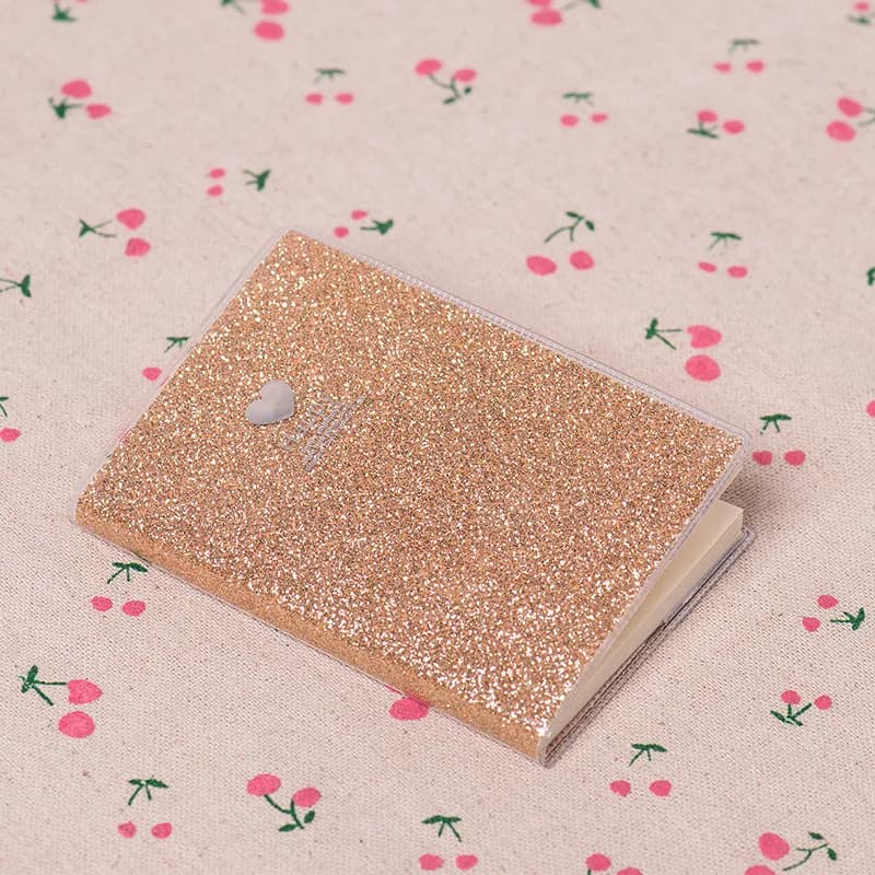 MIRUI Cute Love PVC Notebook A5/A6 Student Paper Diary School Shiny Cool Kawaii Agenda Agenda Planner Sketchbook Gift Office