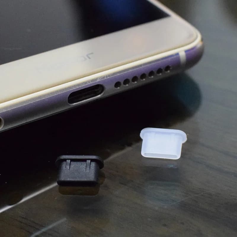 10 pz USB Tipo-C porta di ricarica spina antipolvere Cavo USB tipo C in silicone Protezione interfaccia per Samsung Huawei Xiaomi Phone Dustplug