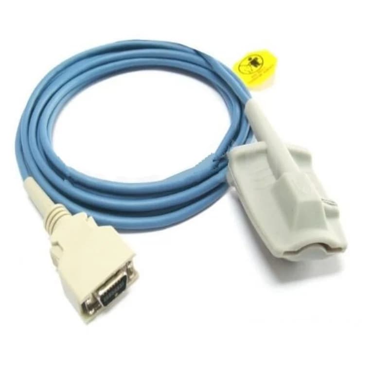 Compatible for Masimo SCSI 14 Pin Adult Softtip Silicone Spo2 Sensor Pulsossimetry Probe 3M/9ft TPU Oxygen Sensor