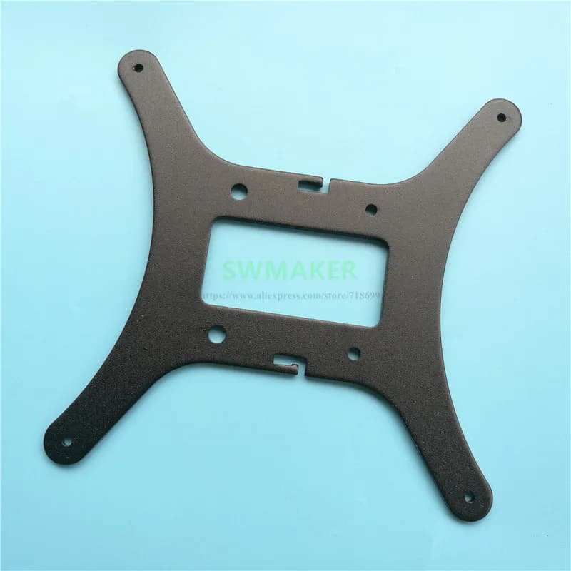 New Black Ender-3 Focolaio Y di Trasporto Piastra Per Creality Ender-3 ender-3s Ender-3 pro 3D Stampante Riscaldata Bed 2040 profilo In Alluminio