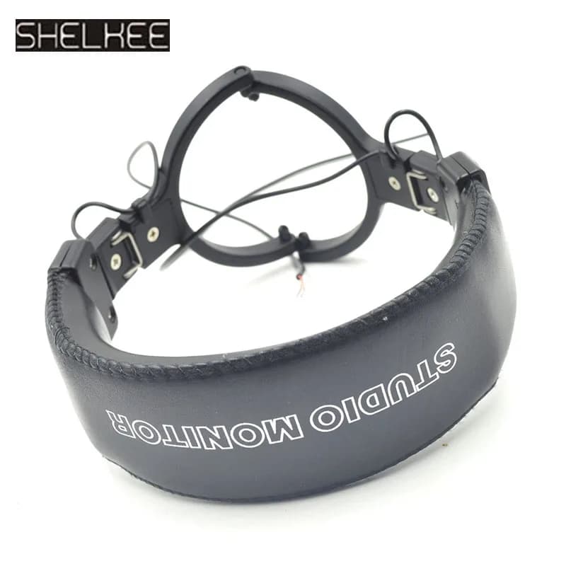 SHELKEE Parti di riparazione Fascia per capelli Cuscino e ganci per Sony MDR 7506 V6 V7 CD700 CD900 Fascia per la testa di ricambio per cuffie