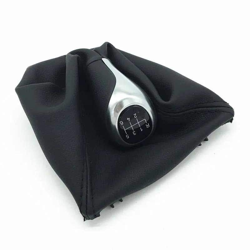 Car Styling Per BMW F30 F31 F32 F33 F34 F35 F36 Manuale Pomello Del Cambio Leva Bastone Penna Con Ghetta Boot Copertura Della Cassa Collare