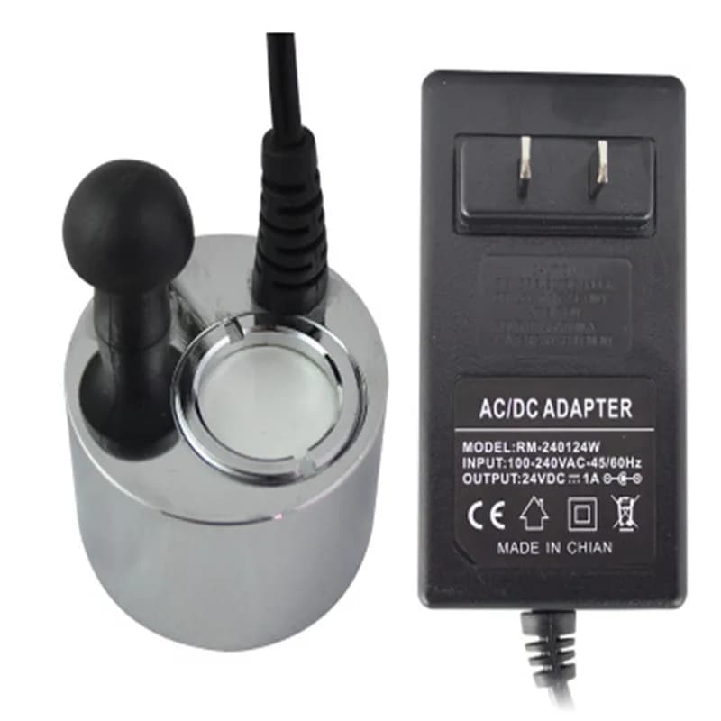 Testa della macchina a spruzzo DC 24V Testa dell'umidificatore a testa singola Atomizzazione Ad ultrasuoni Mist Maker Umidificatore Atomizzatore Fogger Accessori