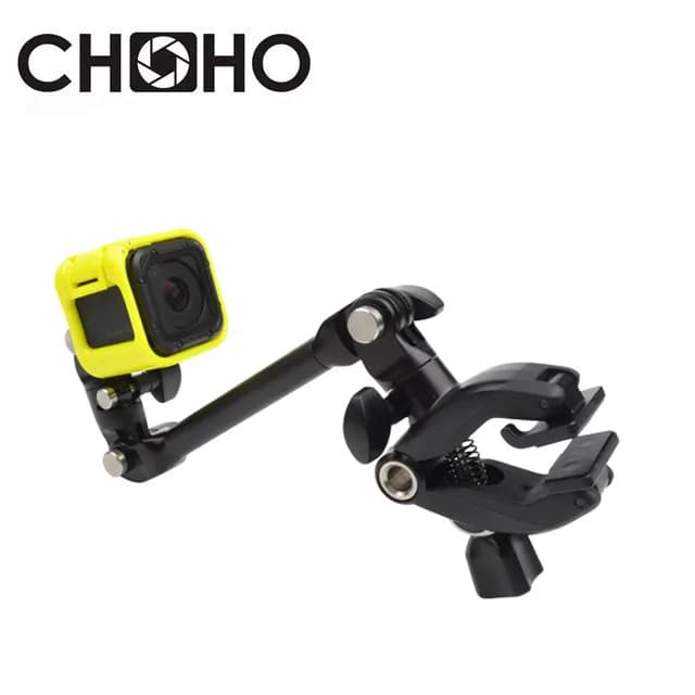 Morsetto Clip Mount Self Sticks Jaws Flex Braccio per chitarra musicale per GoPro Hero 13 12 DJI OSMO Action Camera Insta360 Accessori