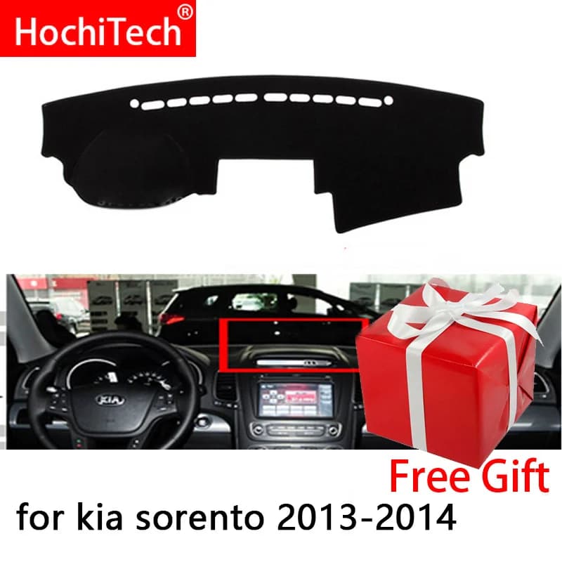 Cruscotto dell'auto Coperture Zerbino Ombra Cuscino Pad Tappeti Accessori Per Kia Sorento 2013 2014 Guida a destra e sinistra