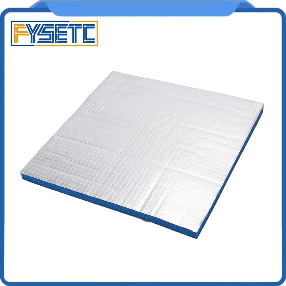 1PC Isolamento termico Cotone Blu 200/220 10mm di Spessore Stampante 3D Letto Riscaldamento Adesivo Per Waohao I3 Anet A8 A2 Tronxy X2