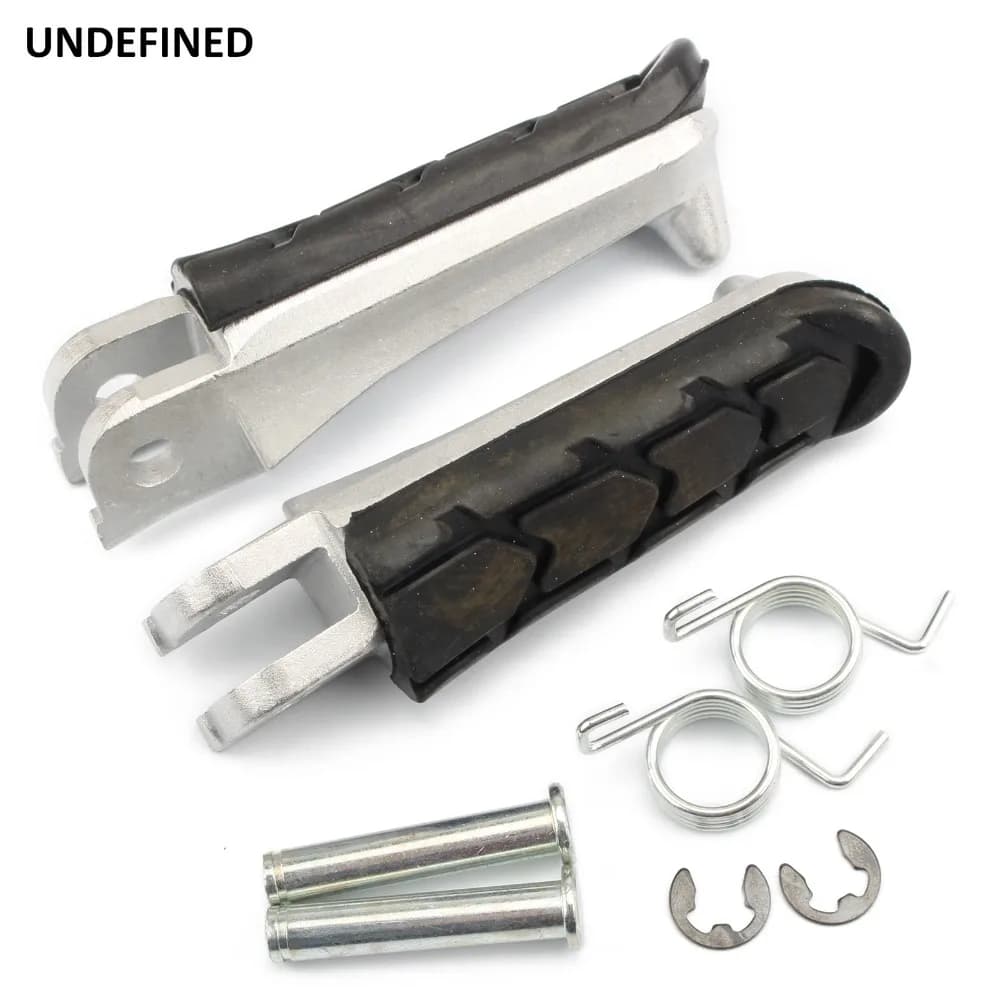 UNDEFINED Nero Moto Pedane Pedane Anteriori Pedali Poggiapiedi Per Honda CB250 CB600F CBR600F Hornet 250 Hornet 600 NC700