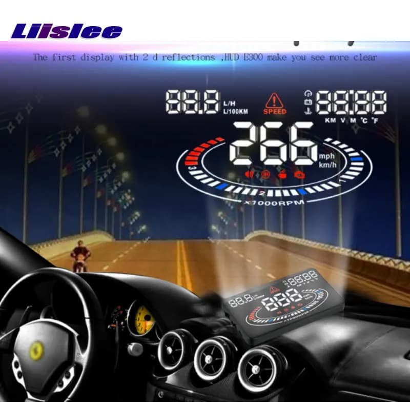 Display Head-Up HUD per Auto Hyundai Elantra Santa FE Sonata 2010-2025, Proiettore Schermo per Guida Sicura su Parabrezza