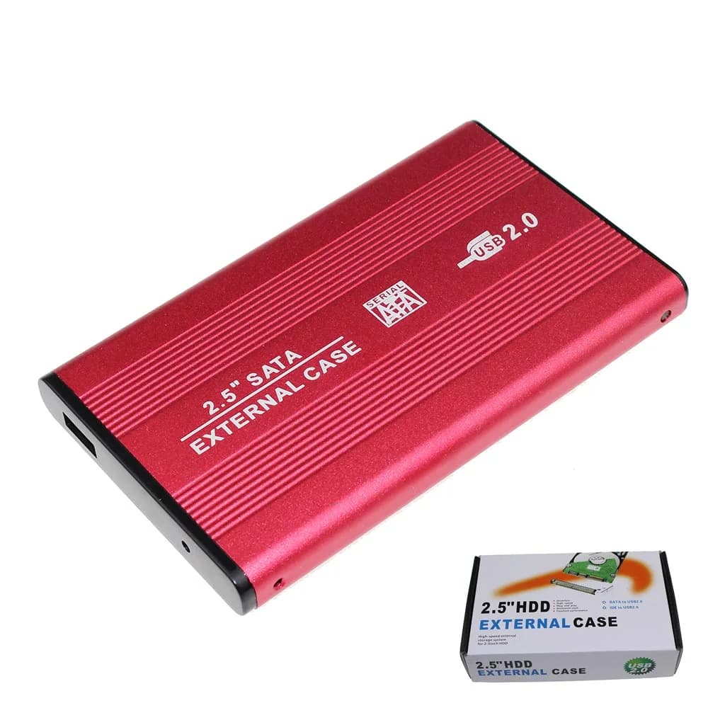 2.5 "USB 2.0 SATA HD Externo Box UP 3TB HDD Hard Disk Drive custodia esterna per HDD per Windows/Mac