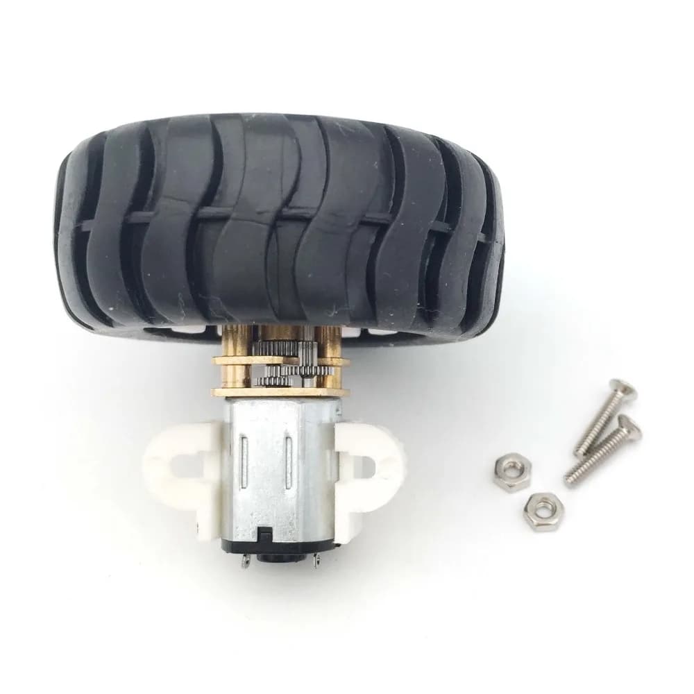 DC 3V 6V 12V Encoder Ingranaggi Del Motore N20 Elettrico Micro Gear Motor con 43 MILLIMETRI Ruota Viti staffa di montaggio Kit di Accoppiamento