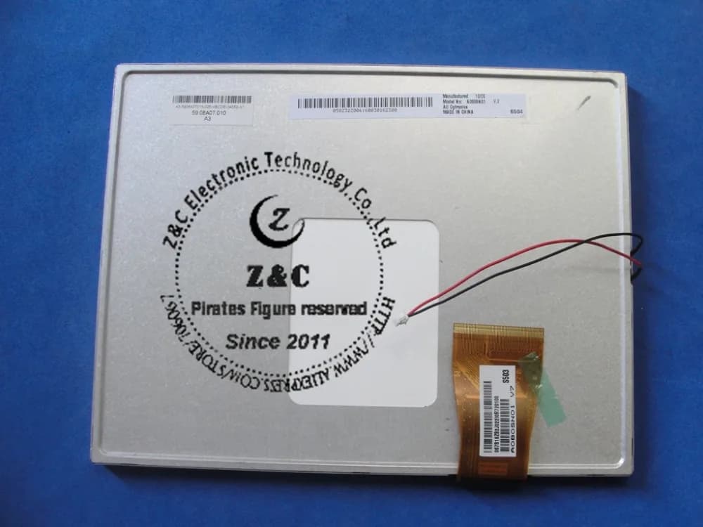 A080SN01 V7 A080SN01 V.8 A0808N01 V.8 Display LCD originale A + grado 8 "per cornice digitale, DVD portatile, MID, Tablet PC