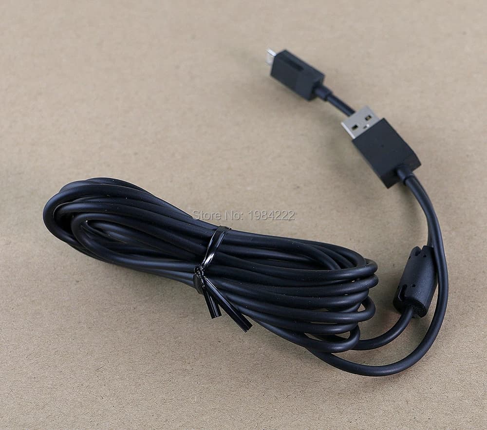 1 pz/lotto 2.7 m di Lunghezza Cavo USB per XBOX ONE Controller Wireless di Ricarica per XONE XB-ONE Accessori di Gioco