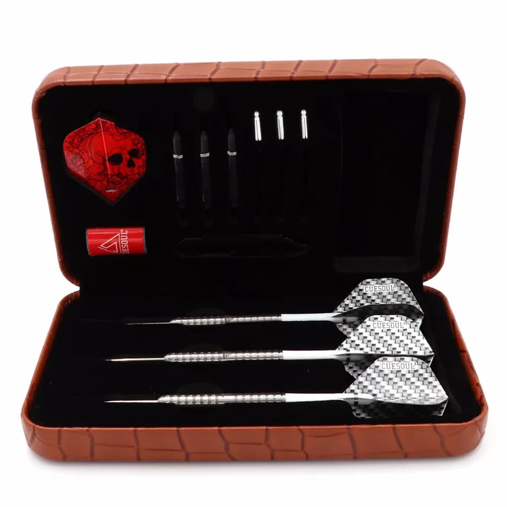 CUESOUL Set di freccette con punta in acciaio al tungsteno super sottile al 98% 22 g/24 g/26 g