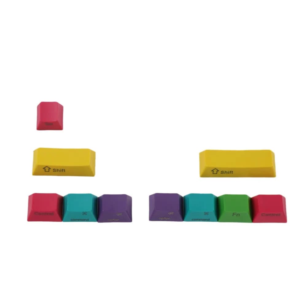 Profile OEM PBT RGBY Modifiers CMYK 10 Keys Laser Engraved Covers Mac Keyboards Cherry MX