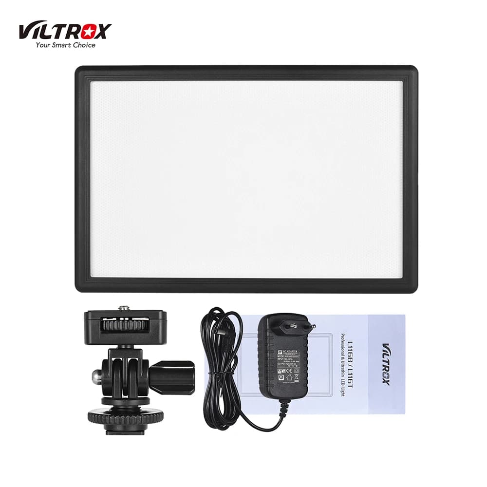 Viltrox L116T/L132T Camera Light Camera Light Photo Studio Light Photo Light LED video light for Canon Nikon DV camera