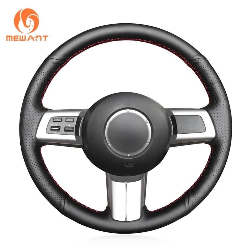 MEWANT coprivolante per auto in pelle artificiale nera per Mazda MX-5 Miata 2006-2014 RX-8 2009 2010 2011-2012 CX-7 2006-2009