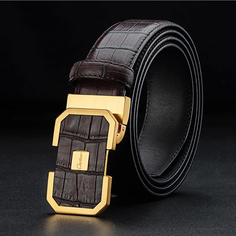 2026 Ciartuar official store new fashion belt men genuine leather strap high quallity first layer luxury buckle