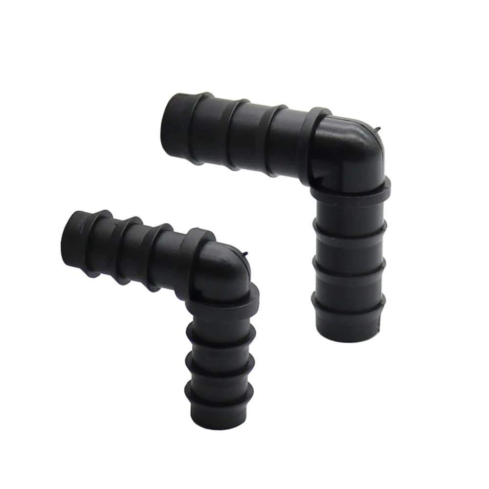 DN16 DN20 90 Corner Elbow Connector Curving Angle Garden Irrigation Fittings Water Pipe Connectors 5 Pz