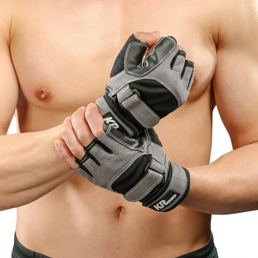 Mezze Dita Gloves Weight Lift Gloves Women Men Fitness Sport Training Workout Dumbells Exercise Support for Weight Lifting Weights Gloves