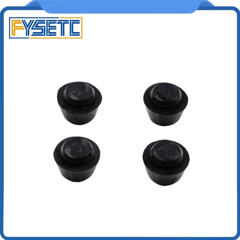 4 pcs New Anti Vibration Grounding Mat Rubber Foot Antivibration For 2020/30303030 Profile Prusa I3 MK3 Printer Parts Kit 3d