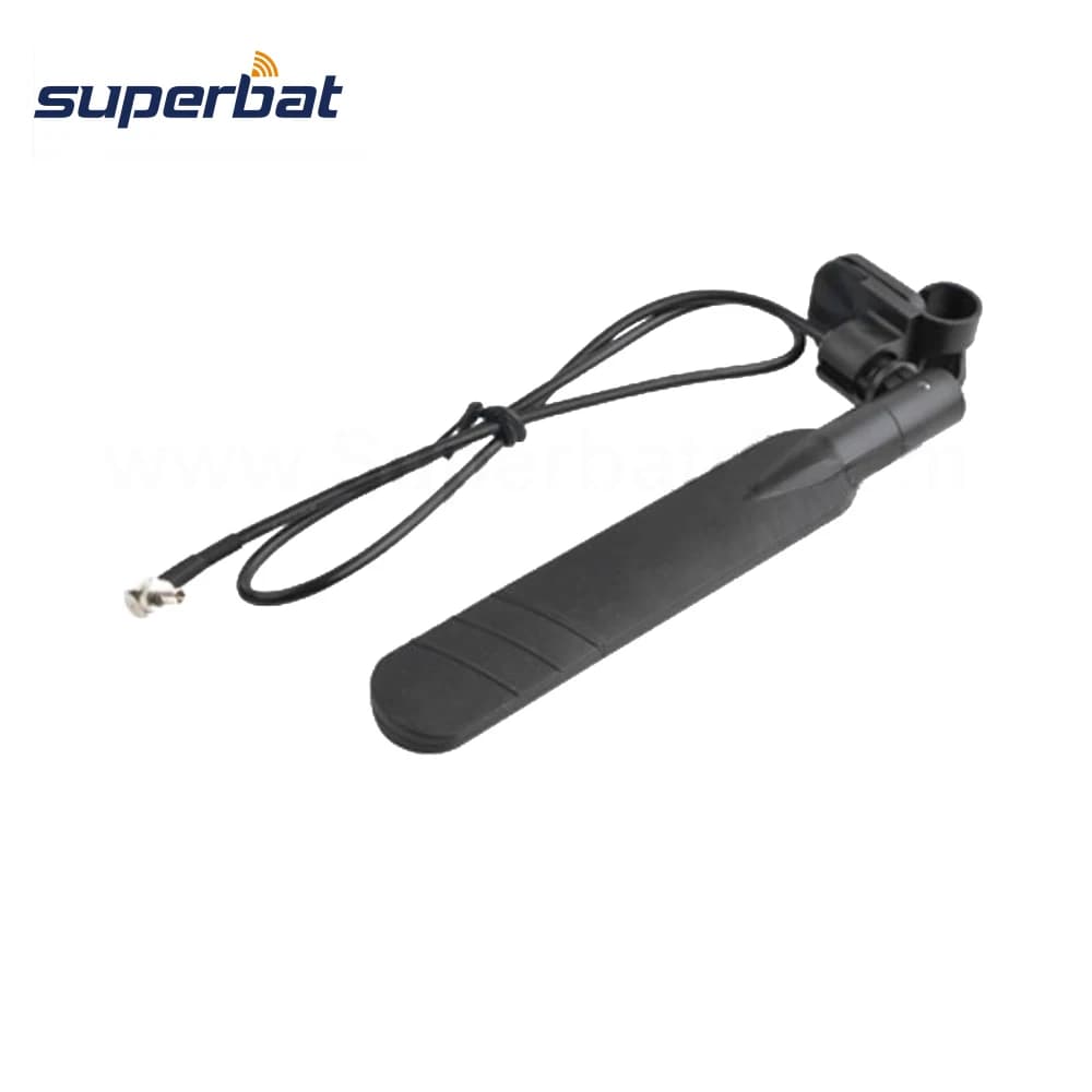 Antenna ripetitore antenna Superbat 5dbi 2.4GHz WiFi Clip/lame per scheda wireless Cardbus 802.11b/g con connettore RA maschio CRC9
