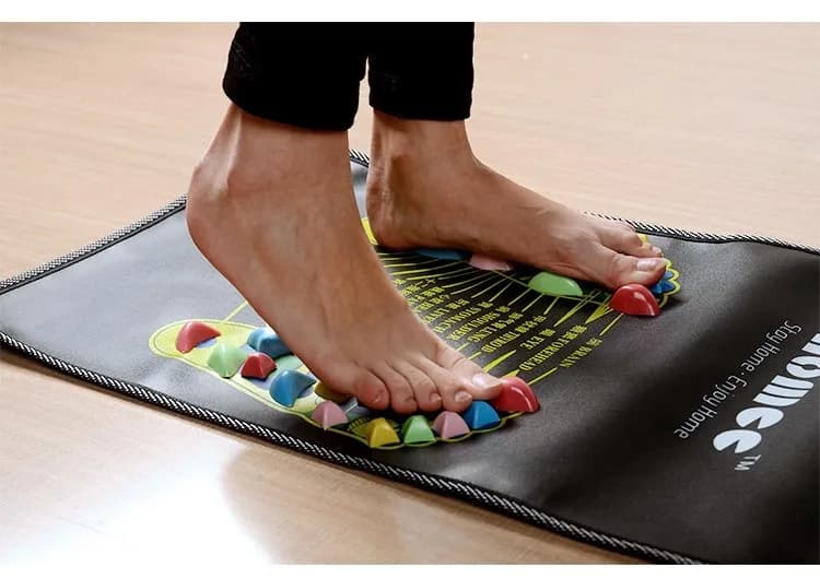 Plastic Plantar Massage Bearing Plantar Massage Bearing Medialbranch Colorful Sheet Agopuntura Yoga Mat in pebbles 175*35 cm Sale