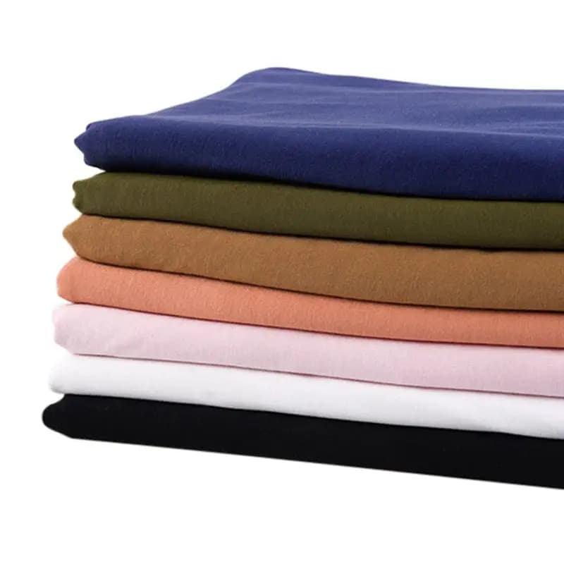 94% Viscose 6% Spandex Knit Jersey Fabric For Women Dress Stretchy Fabric Has a Good Fall Not See Through 50*170cm/Piece A0305