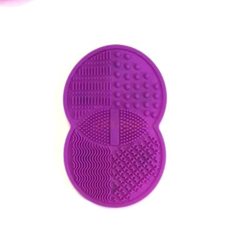 Nuovo tampone per la pulizia dei pennelli per trucco a ventosa, in scatola, per il lavaggio, in silicone, per pulire i guanti, vendita