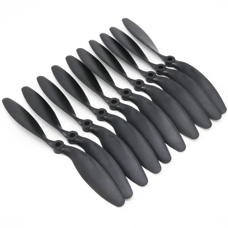 10 pz/lotto 8060 Eliche in fibra di vetro e nylon Puntelli per RC Aereo Quadcopter Perfetto 8x6 RC Aereo Eliche Pale