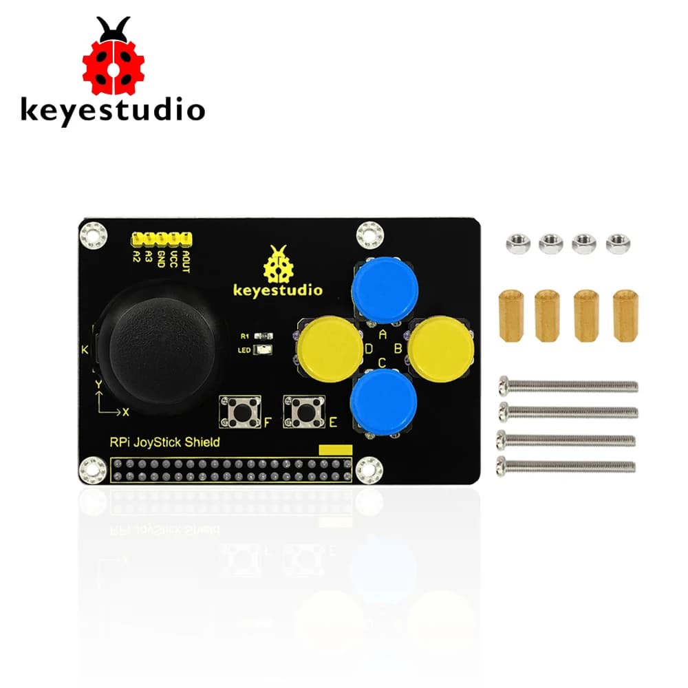 Keyestudio RPI JoyStick Shield PCF8591 for Raspberry Pi/CE certification projects