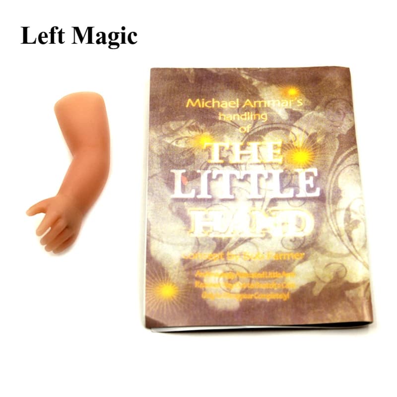 Magia piccola mano Michael Ammar Trucchi magici La piccola bambola raccapricciante Mago a mano Horror Prop Illusione magica E3130