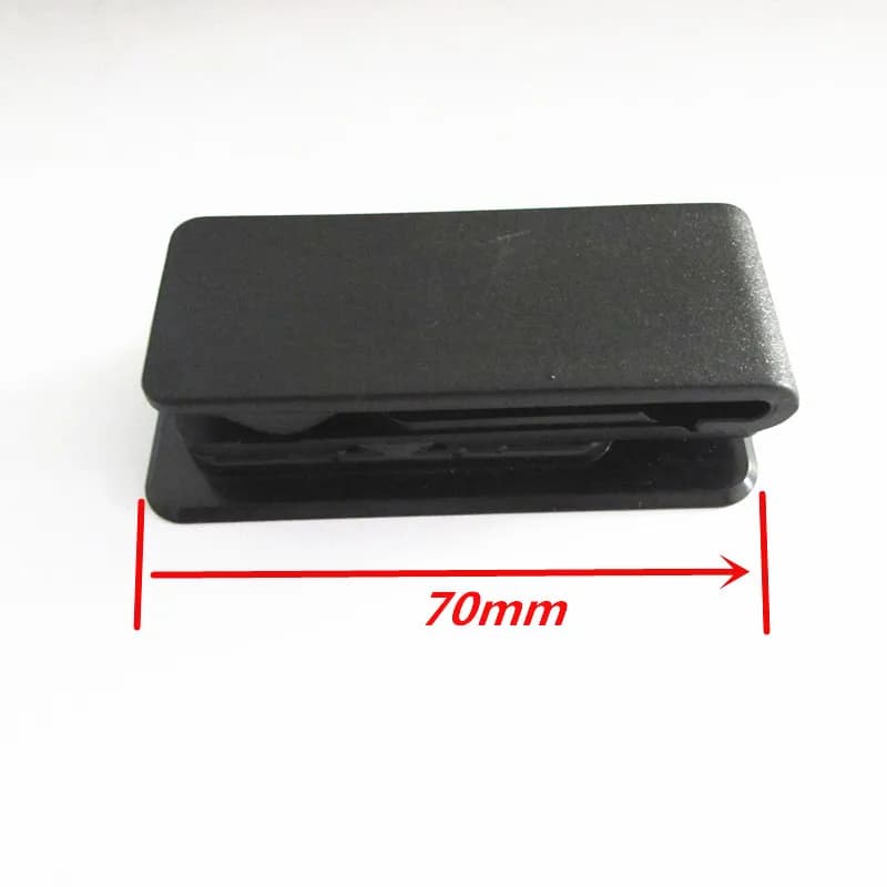 AINOMI portante di bambino accessorio ruota della cinghia clip Heavy Duty Girevole A 360 Gradi Clip da Cintura Titolare Fondina Nero per P affina