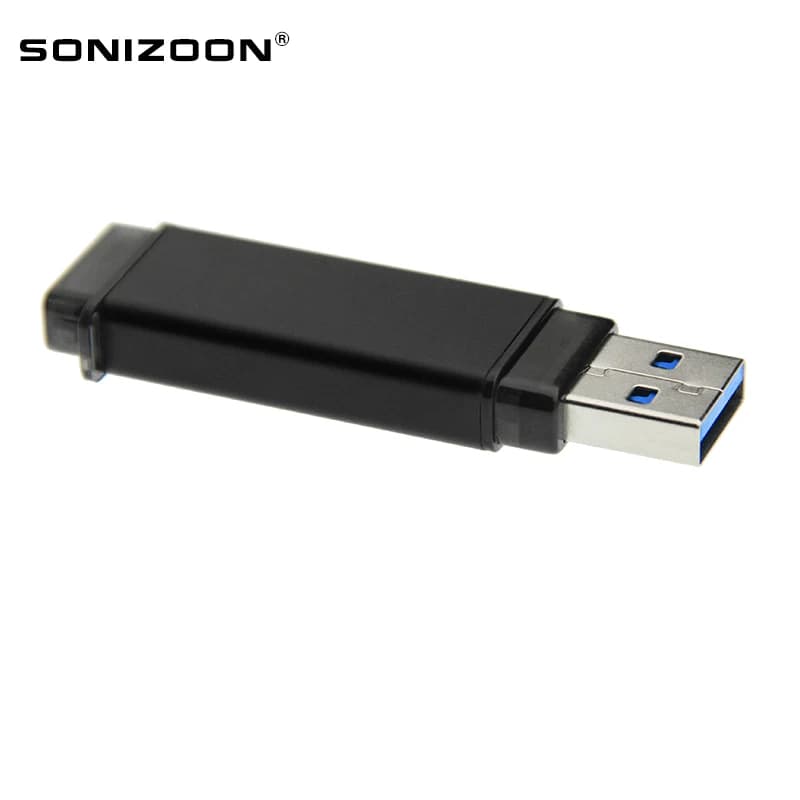 Chiavetta USB 3.0, Pen Drive SSD a Stato Solido MLC 32 GB, Memoria USB per Sistema Windows 10, PenDrive WIN TO GO SONIZOON XEZSSD3.0