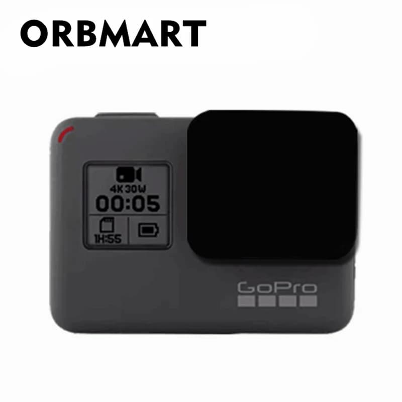 ORBMART Lens Cap Caso Della Copertura Dell'alloggiamento Per Gopro Go Pro hero 5 6 7 Nero