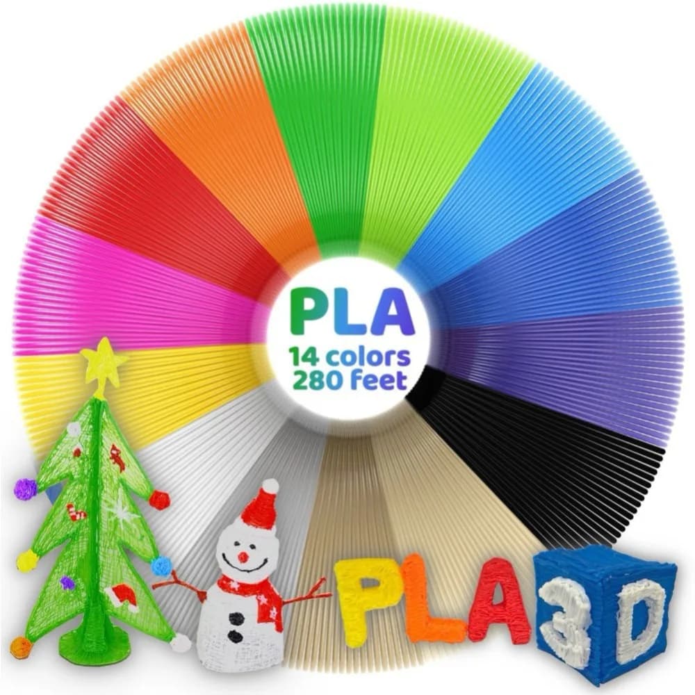 Dikale 84m 3D Printing Material 3D Pen Charging Filament PLA Stereoscopic Modeling Biodegradable Odour 3D Impresora