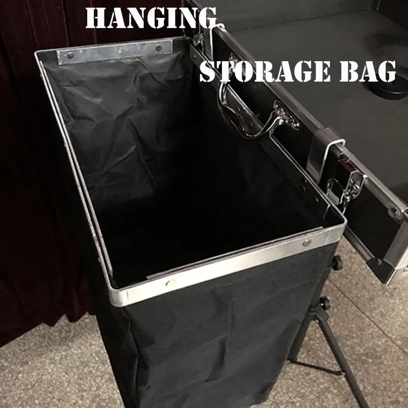 Borsa portaoggetti da appendere da mago trucchi magici Stage Close Up accessori Gimmick flessibile facile da trasportare oggetti di scena in prestazioni