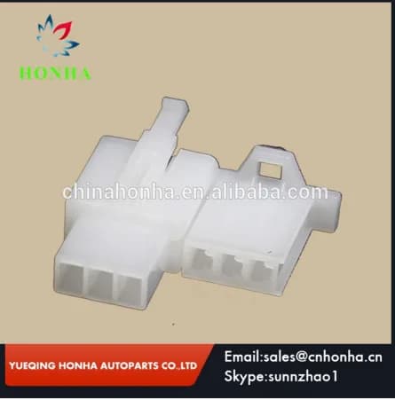ABS 2.8mm 3pin Automotive 2.8 Cavo elettrico Connettore Maschio Femmina cavo terminale spina Kit Moto ebike auto