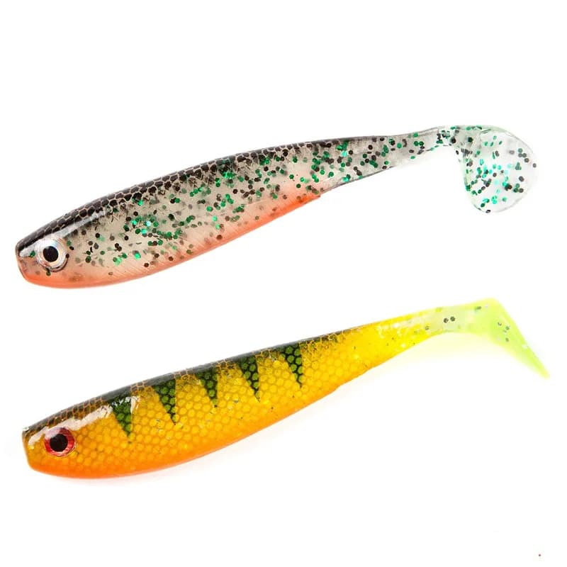 Jig swim Shad attrezzatura da Pesca 11.5cm 12g esca artificiale verme vivace esche morbide Silicone Pesca Pesca Wobblers